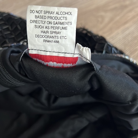 Mac Duggal Black Maxi Dress with Gold Accents - Picture 11 of 12